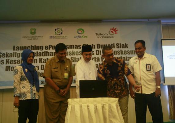 SIAK MEMANG HEBAT, Launching E-Puskesmas Pertama di Riau