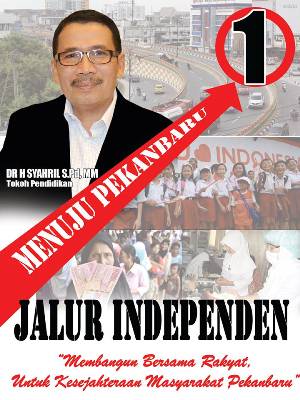 Ketua PGRI Riau, Dr Syahril Juga Putuskan Maju Pilwako Secara Independen