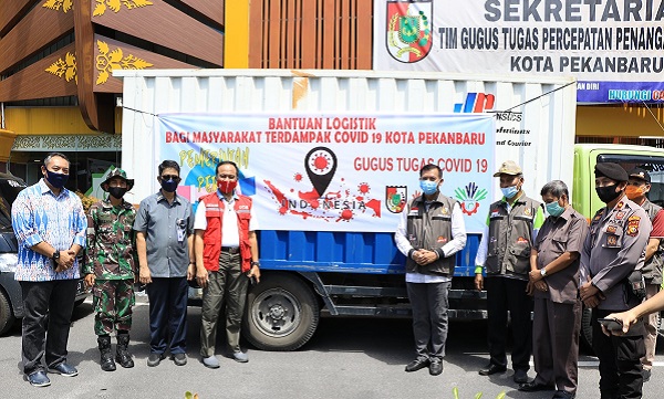 Pemko Pekanbaru Salurkan 30.000 Bantuan Sembako Tahap II