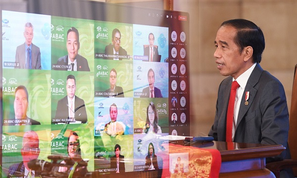 Jokowi Bahas Peran  UMKM dan Perubahan Iklim di KTT APEC-ABAC