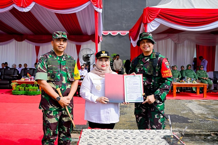 TMMD ke-128 di Kecamatan Pinggir Dimulai