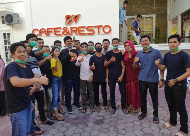 Resmikan DV Cafe & Resto, Andi Putra: Anak Muda Potensi Bangkitkan Dunia Usaha