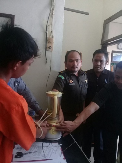 Polsek Pujud Musnahkan Barang Bukti Sabu Seberat 17,96 Gram