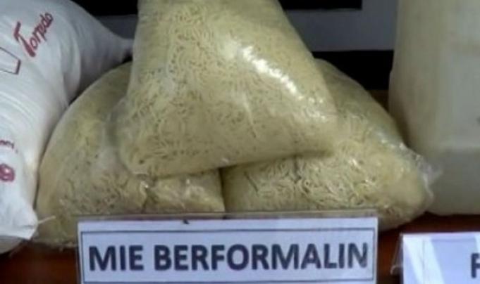 Pemain Lama, BBPOM Sita 150 Kilogram Mie Mengandung Formalin di Pekanbaru