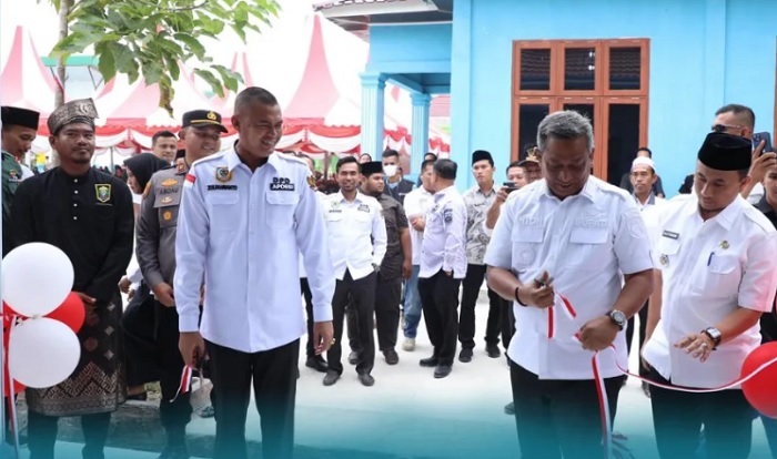 Bupati Rohul Resmikan Koperasi Merah Putih di Sontang