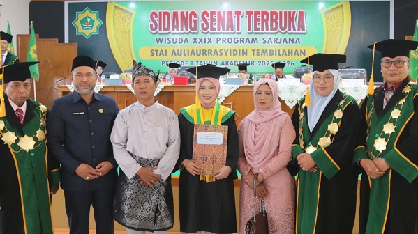 Staf Ahli Bupati Hadiri Sidang Senat Terbuka Wisuda XXIX STAI Auliaurrasyidin