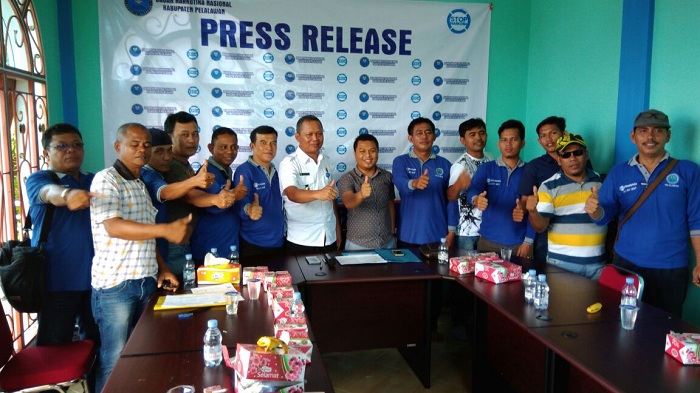 Peringatan HANI, BNN Kabupaten Pelalawan Gandeng Awak Media, Kampanye Bahaya Narkoba