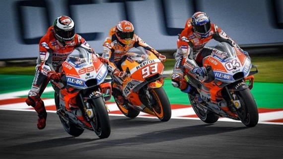 Bersaing dengan Marquez, Lorenzo Terjatuh di Misano, Dovizioso Juarai MotoGP San Marino