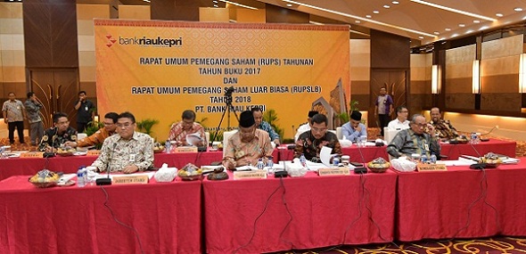 Akan Berkantor Pusat di Tanjung Pinang, RUPS Sahkan Spin Off Bank Riau Kepri Syariah