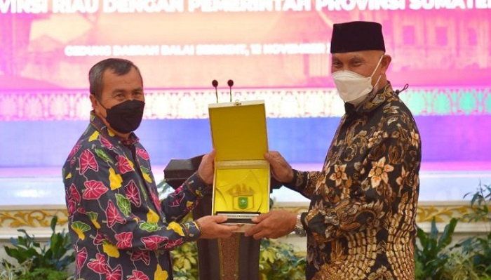 Syamsuar Pernah Merantau ke  Sawahlunto, Mahyeldi  Sekolah di Dumai, Keduanya Buka-bukaan Kisah Masa Lalu, ''Saya Tidak Bisa Dipisahkan...''