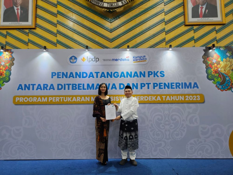 50 Mahasiswa Luar Sumatera Kuliah di Unilak Belajar Budaya Melayu Riau