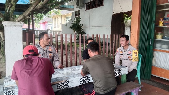 Polsek Kuantan Hilir Gelar Jumat Curhat, Warga Sampaikan Aspirasi Langsung ke Polisi