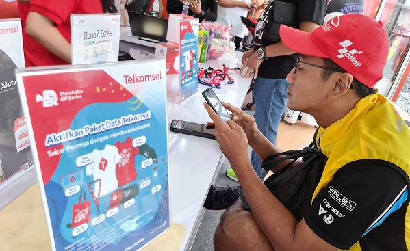 Trafik Layanan Broadband   Telkomsel  Tumbuh 96  Persen Selama Gelaran MotoGP 2022 Mandalika