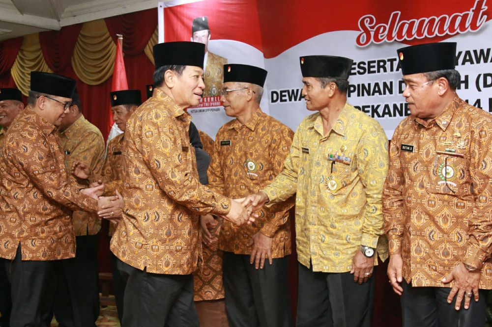 Wagubri Hadiri Pengukuhan  Ketua dan Pengurus DPD PEPABRI Riau