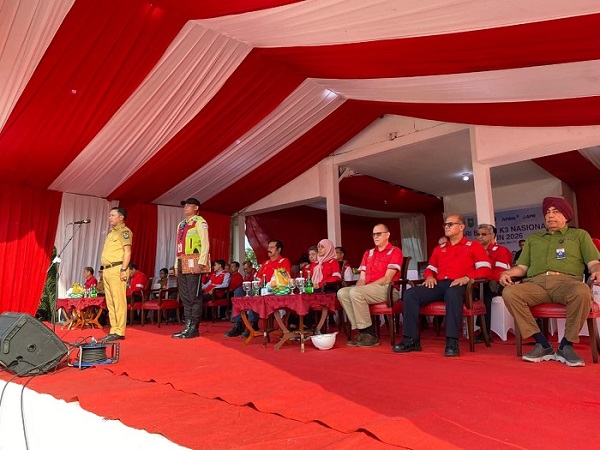 Upacara Bulan K3 Nasional 2026, RAPP Perkuat Komitmen Keselamatan dan Kesehatan Kerja