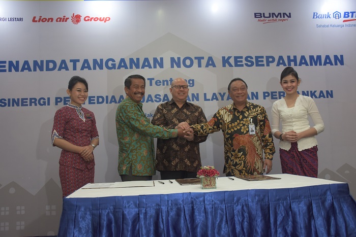 BTN Dukung Pembiayaan Rumah Bagi Karyawan Lion Air Group