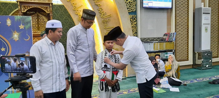 Pemko Apresiasi Lomba Pildacil dan Tahfidz Cilik yang Digelar Pengurus Masjid Agung Paripurna Ar Rahman