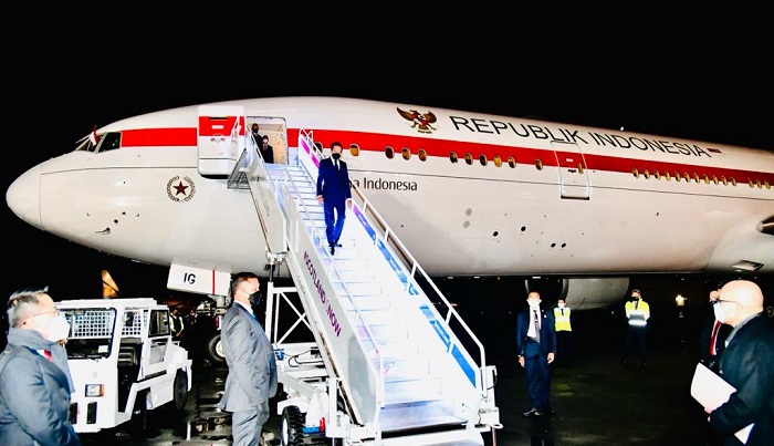 Hadiri COP26, Presiden Jokowi Tiba di Glasgow