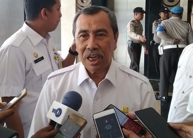 Pemprov Riau Gesa Progres APBD 2020