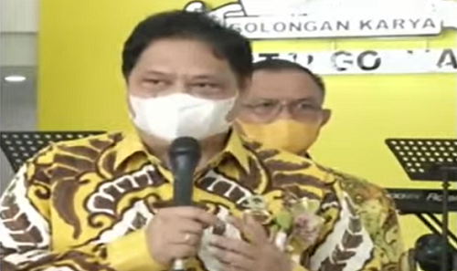 Di HUT Partai Golkar ke-57, Airlangga: Untuk Pemilihan Presiden, Kita Harus Menang!