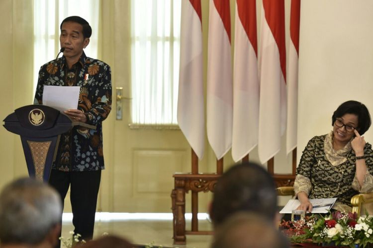 Diperintahkan Jokowi Kaji Pembayaran THR atau Gaji 13 PNS, Sri Mulyani Ungkap 'Unek-unek'  soal APBN, '' Defisit  Rp853 Triliun, Pendapatan Minus''