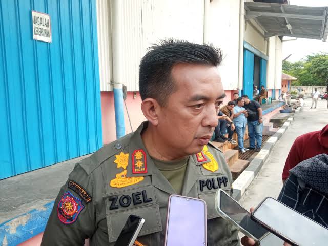Satpol PP Pekanbaru Sudah Berulang Kali Tindak Tegas Tiang Fiber Optic Ilegal