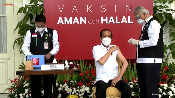 Besok, Presiden Jokowi Akan Divaksin Covid-19 Dosis Kedua, Setelahnya...