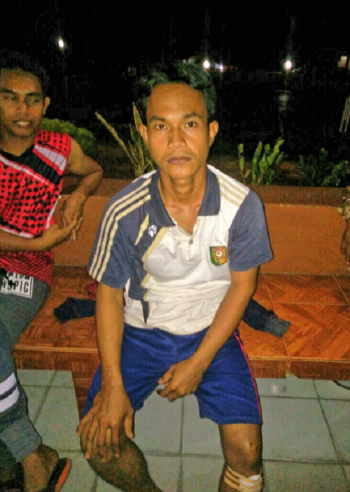 TOLONGGG... Lagi Asik Mandi, Dua Warga Cerenti Diserang Buaya Katak