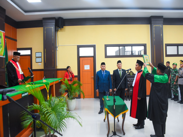 Pengambilan Sumpah Jabatan Dan Pelantikan Wakil Ketua Pengadilan Negeri Bangkinang