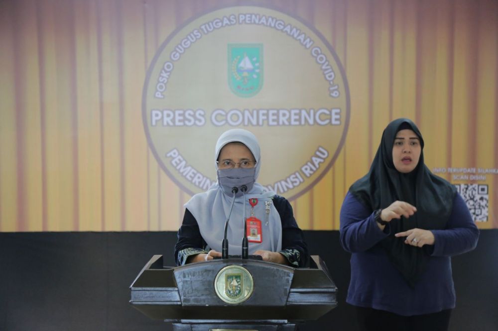Diskes Riau Sebut Jumlah Rumah Sakit Rujukan Penanganan Covid-19 Terus Menurun