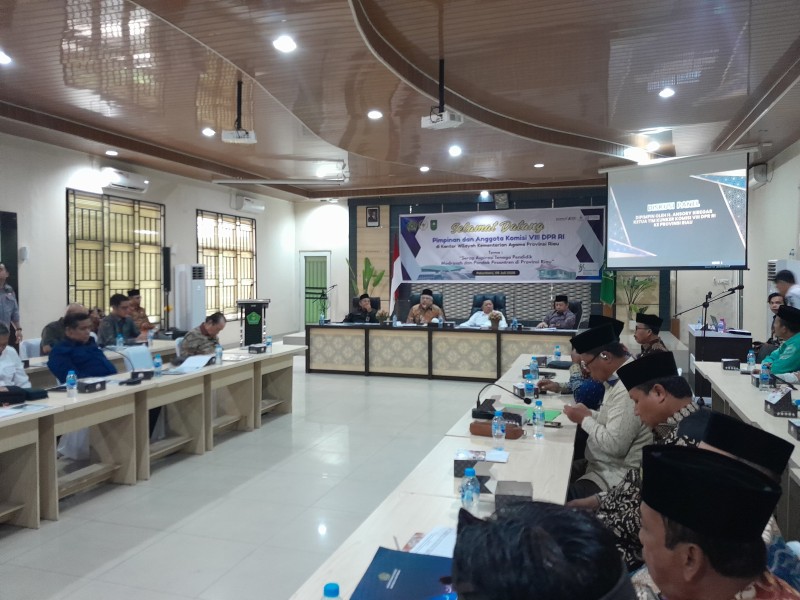 Pendidikan Islam Terus Berkembang, DPR RI Apresiasi Provinsi Riau