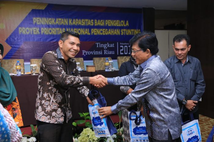 BKKBN Riau Gelar Peningkatan Kapasitas Pengelola Proyek Nasional Pencegahan Stunting