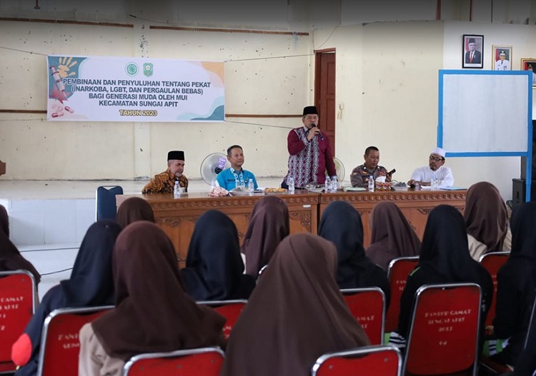 Bupati Siak Tutup Penyuluhan  Generasi Muda oleh MUI di Sungai Apit