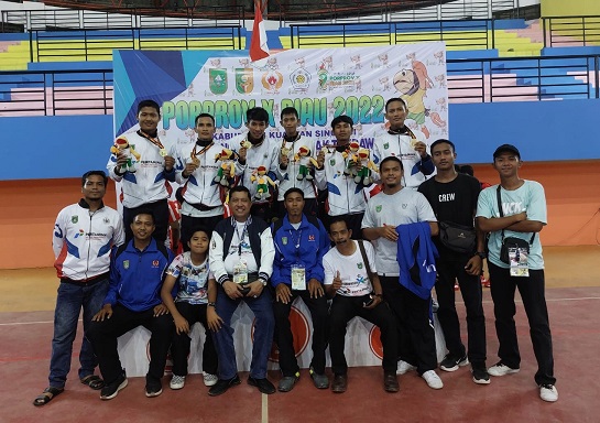 SURPRISE... Dumai Raih Emas Sepak Takraw Quadran