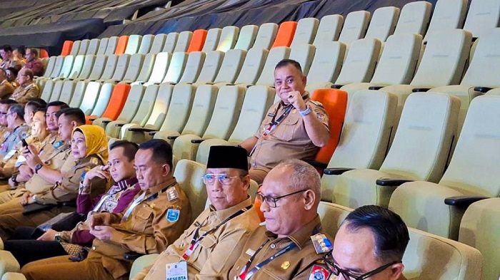 Pjs Wali Kota Dumai Dan Forkopimda Hadiri Rakornas Kementerian Dalam Negeri 2024