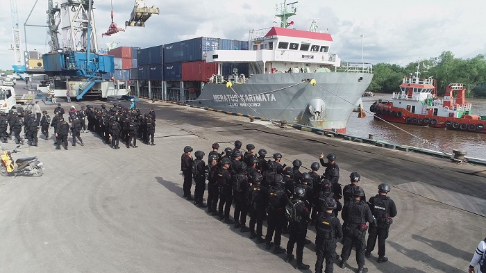 Surat Suara Pemilu Legislatif di Riau Tiba di Pelabuhan Pelindo Perawang