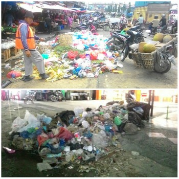 Kota Baganbatu Dipenuhi Tumpukan Sampah, Warga Bilang Permerintah tak Peduli Kebersihan...