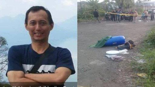 Pembunuh Dufi, Mayat dalam Tong Plastik Tertangkap, Namanya Nurhadi 