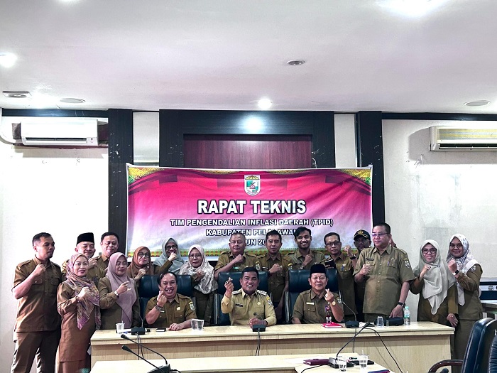 Bupati Zukri Tekankan  TPID Pelalawan Harus  Bersinergi Dalam Upaya Penurunan Inflasi