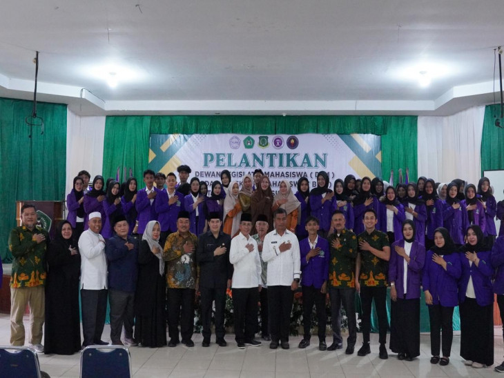 Bupati Ahmad Yuzar Hadiri Pelantikan BEM STIE Bangkinang