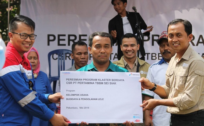 Pertamina TBBM Sei Siak kembali Resmikan Program CSR untuk Masyarakat Tanjung RHU dan Pesisir