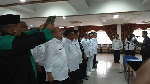 31 Pejabat Eselon III dan IV  Pemerintah Kota Pekanbaru Dilantik, Ini Nama-nama Mereka...