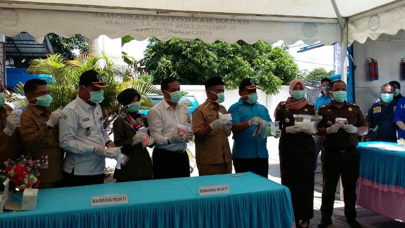 Gara-gara Narkoba, BNNK Rehabilitasi 70 Warga Pelalawan 