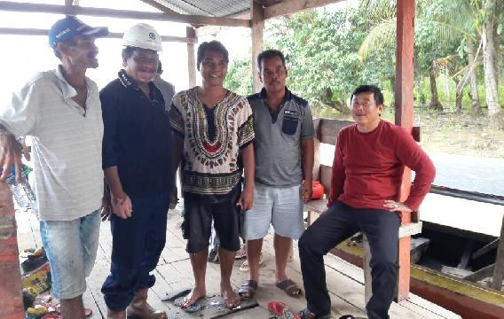 BANJIR DI PULAU SIPAN, Air Capai Leher Orang Dewasa