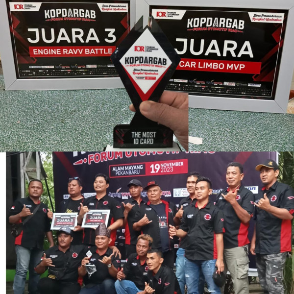 DASI chapter Riau Boyong 3 Penghargaan