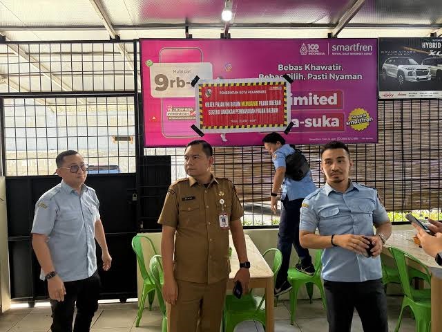MAIN KERAS! Bapenda Datangi Pelaku Usaha Tak Bayar Pajak
