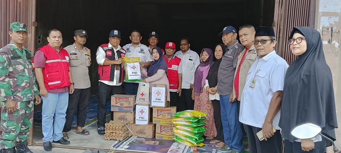 Ratusan Kepala Keluarga Terdampak Banjir di Jalan Sumber Sari Tanjung Rhu