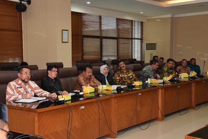 Jajaran Pemkab Bengkalis Sambangi Kantor Kemenag RI, Itu TujuannyP