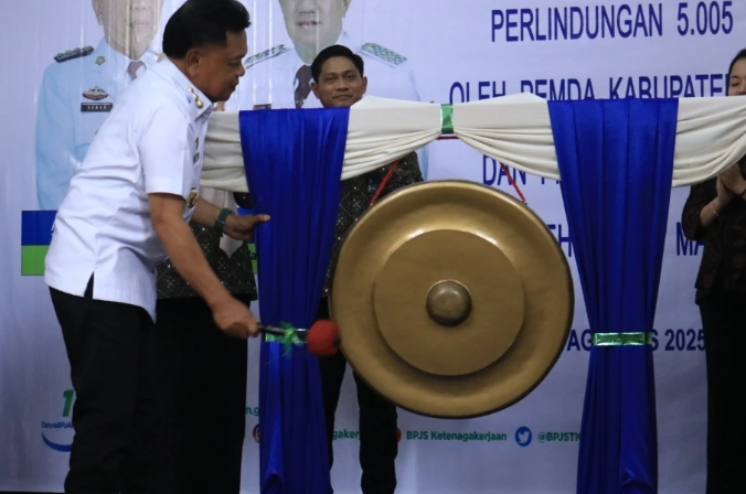 5.005 Pekerja Rentan di Meranti Kini Terlindungi BPJS Ketenagakerjaan