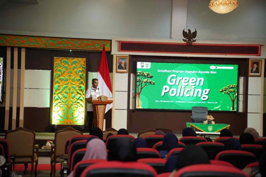 UIR Bersama Polda Riau Gelar Kuliah Umum Green Policing, Dorong Langkah Preventif Cegah Karhutla di Riau
